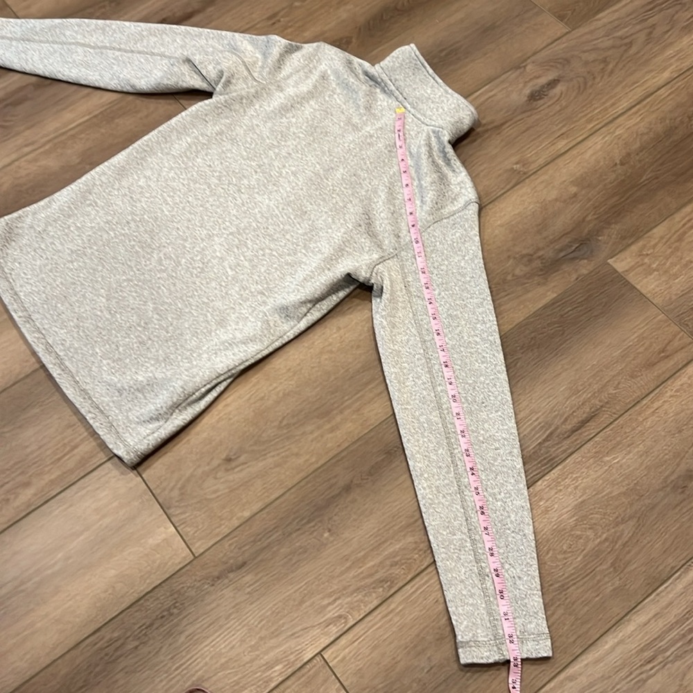 Eddie Bauer 1/2 Zip Sweater Pullover Gray Size Small Golf Athletic Fall - Picture 13 of 16